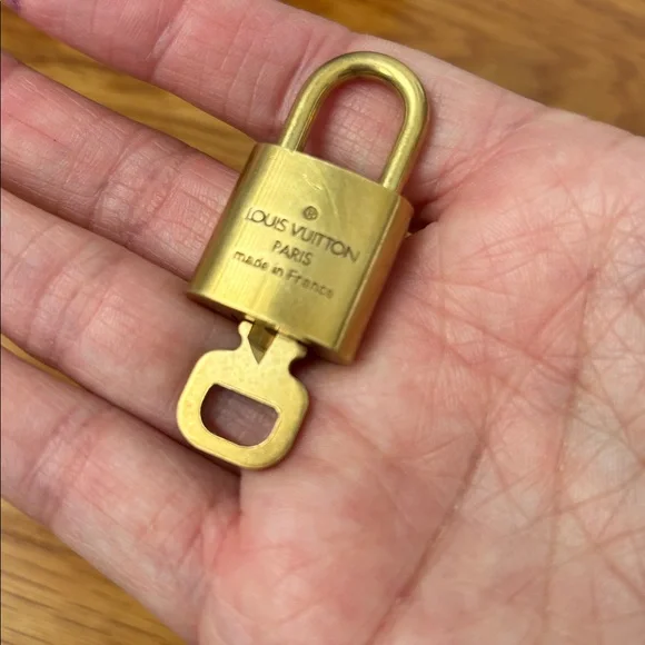 Louis Vuitton Luggage Tag & Key